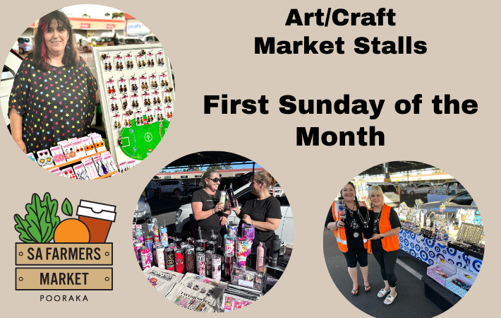 Art/Craft Stalls - First Sunday of every month